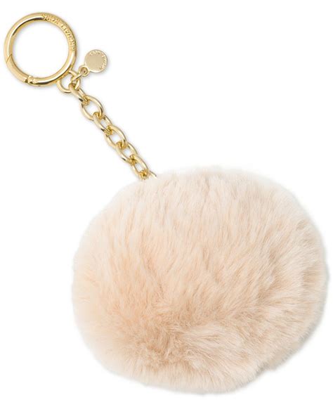 michael michael kors fluffy faux-fur pompom charm|Amazon.com: Michael Kors Pom Pom.